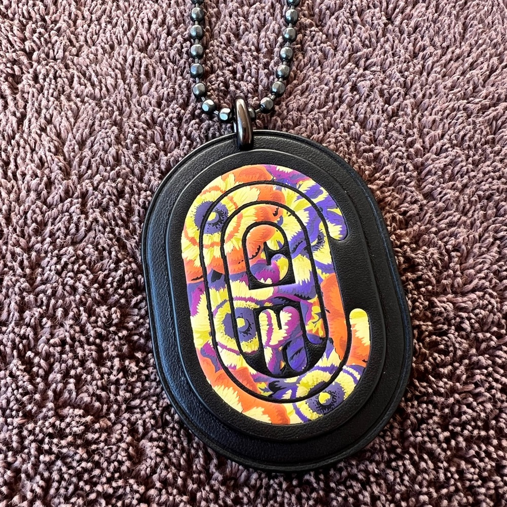 Coach Kaffe Handbag Charm, New, Never Used